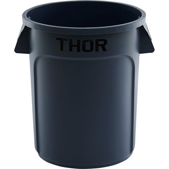 Pojemnik uniwersalny na odpadki, Thor, szary, V 65 l
