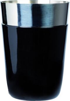 Shaker bostoński mały, okleina winylowa, czarny, 400ml DE.00.139.VC.BLKS 
