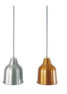 WŁOSKA Lampa grzewcza do podgrzewania potraw- dostępna w kolorze złotym i srebrnym na lince