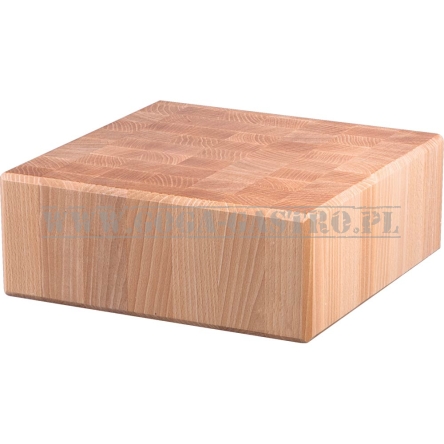 Kloc masarski drewniany 400x400x100 mm
