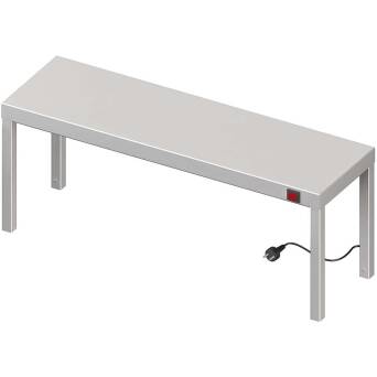 Nadstawka grzewcza na stół pojedyncza 1100x400x400 mm