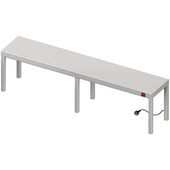 Nadstawka grzewcza na stół pojedyncza 1900x400x400 mm