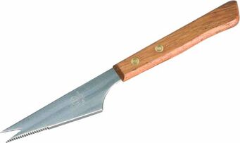 Nóż barmański z widelcem do dekoracji DE-00136 