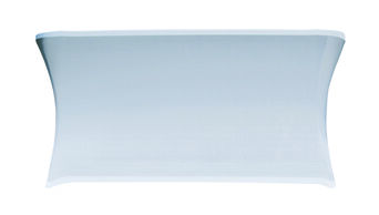 Pokrowiec na stół prostokątny dł. 182,9 cm biały
