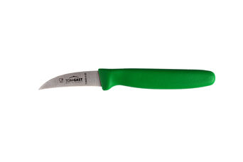 Nóż do oczkowania dł. 6 cm zielony 